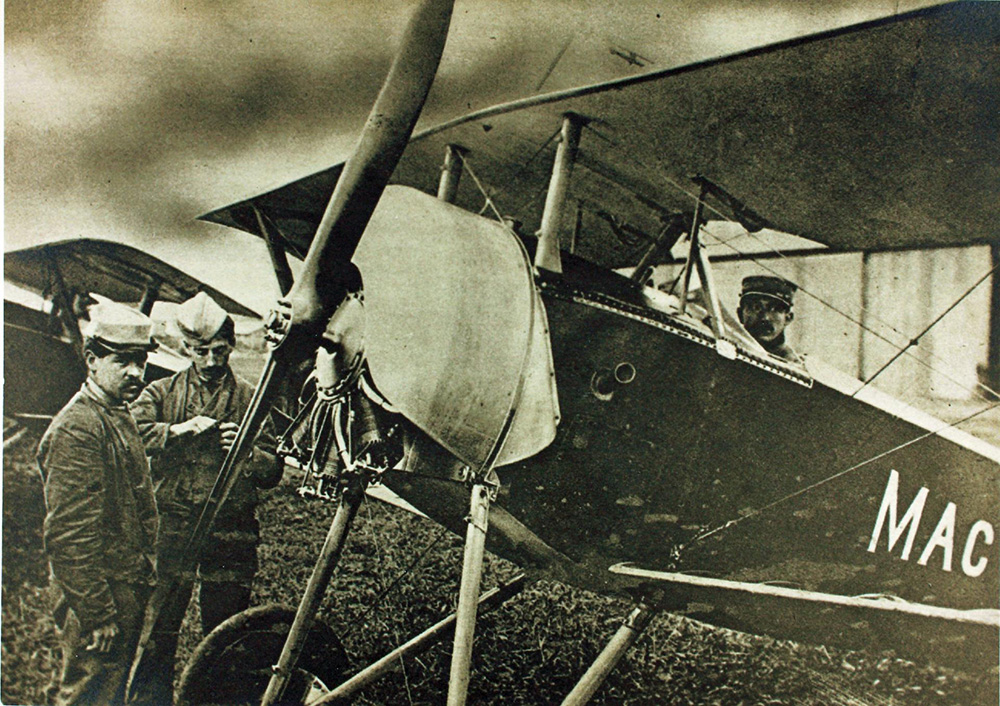 Nieuport 11 of the Lafayette Squadron