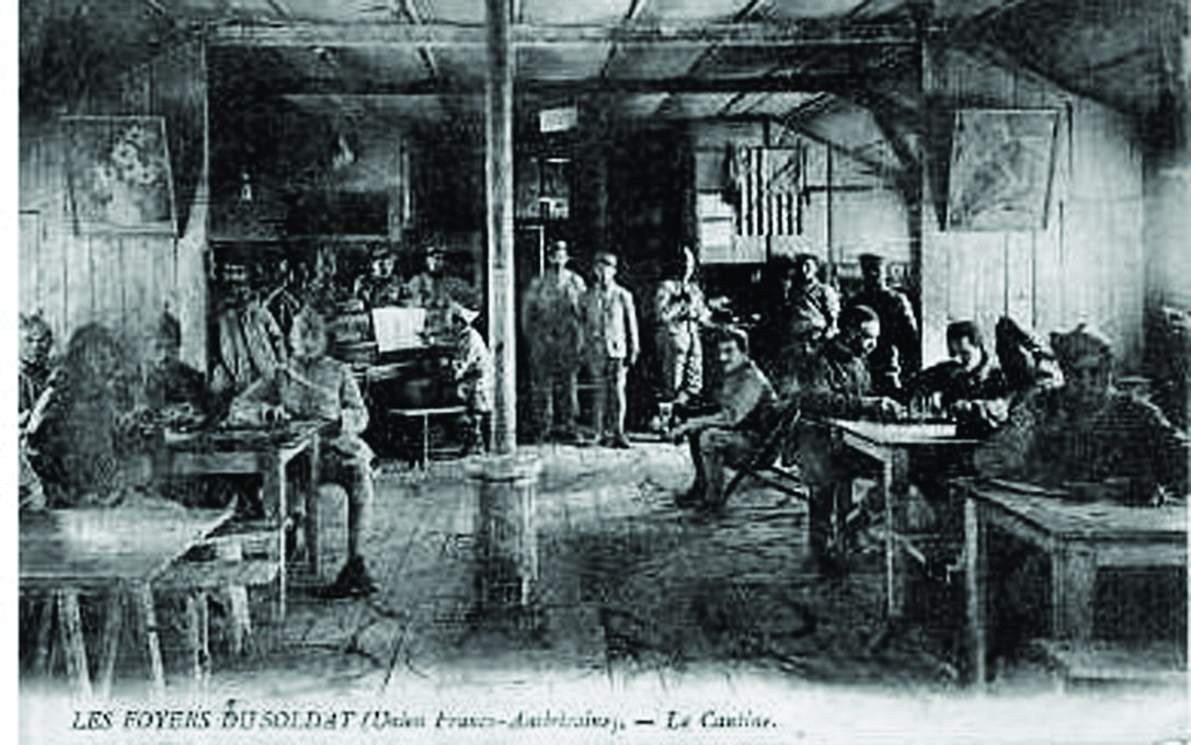 Postcard of the Foyer du Soldat