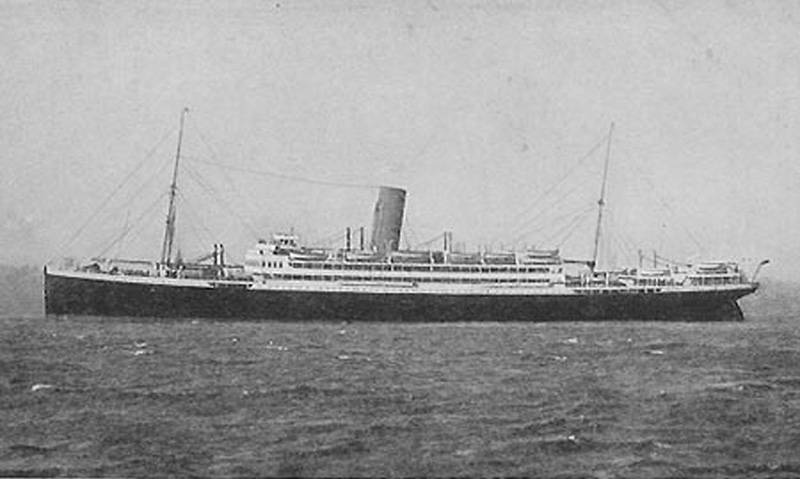 Orduna - the 13th Engineers' ship to England